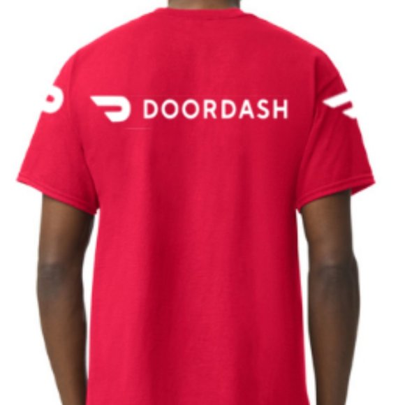 Custom Made Door Dash Dasher Safety Reflective Tee Shirt - Picture 1 of 3